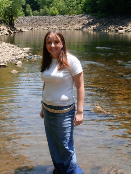 Ashley in creek.JPG